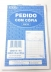 PEDIDO COM COPIA PRETO SD MD 6120 137X207MM 80 FOLHAS