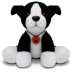 PELUCIA BRUMAR BORDER COLECAO FILHOTE 25 CM REF. 468 COR PRETO
