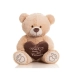 PELUCIA BRUMAR URSO CHOCO P REF. 451 COR BEGE CLARO