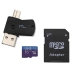 CARTAO DE MEMORIA MICRO SD 16GB MULTILASER 4 EM 1 MC150 CLASSE 10