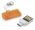 PENDRIVE 8GB MULTILASER OTG DUAL USB MOD. PD507 LARANJA