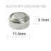 PILHA REDONDA LR1130/AG10 1,5V ELGIN