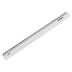 REGUA 30CM DE PLASTICO WALEU CRISTAL REF. 10270086