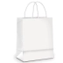 SACOLA PARA PRESENTE BRANCO P 18X29X9 PAPERPLAS