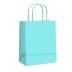 SACOLA PARA PRESENTE COR AZUL BEBE PP 18X22X9 PAPERPLAS