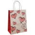 SACOLA PARA PRESENTE DEC. PAPERPLAS TE AMO M 25X31X10