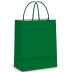 SACOLA PARA PRESENTE COR VERDE ESCURO MINI 14X16X8 PAPERPLAS
