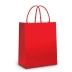 SACOLA PARA PRESENTE COR VERMELHA P 18X29X9 PAPERPLAS