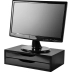 SUPORTE P/ MONITOR SOUZA PRETO C/2 GAVETAS REF. 3346